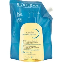 Bioderma Atoderm Huile Douche Olio Doccia Nutriente Ricarica 1 Litro