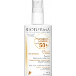 Bioderma Photoderm Mineral Spray Solare Corpo Minerale SPF 50+ 100 grammi