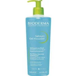 Bioderma Sebium Gel Moussant Detergente Purificante 500 ml
