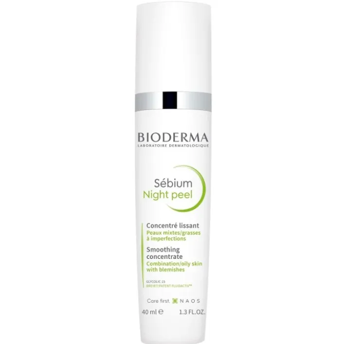 Bioderma Sebium Night Peel Peeling Notturno Pelle Mista o Acneica 40 ml