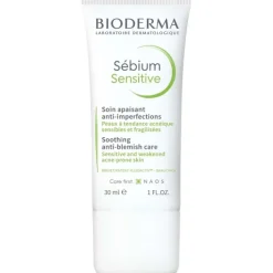 Bioderma Sebium Sensitive Crema Viso Lenitiva Anti-Imperfezioni 30 ml