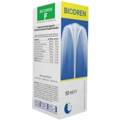 Biodren F Gocce 50 ml - Integratore Alimentare Epatico Naturale