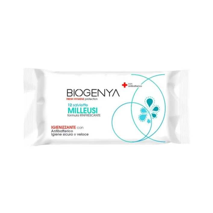 Biogenya Salviette Milleusi Igieniche 12 pezzi