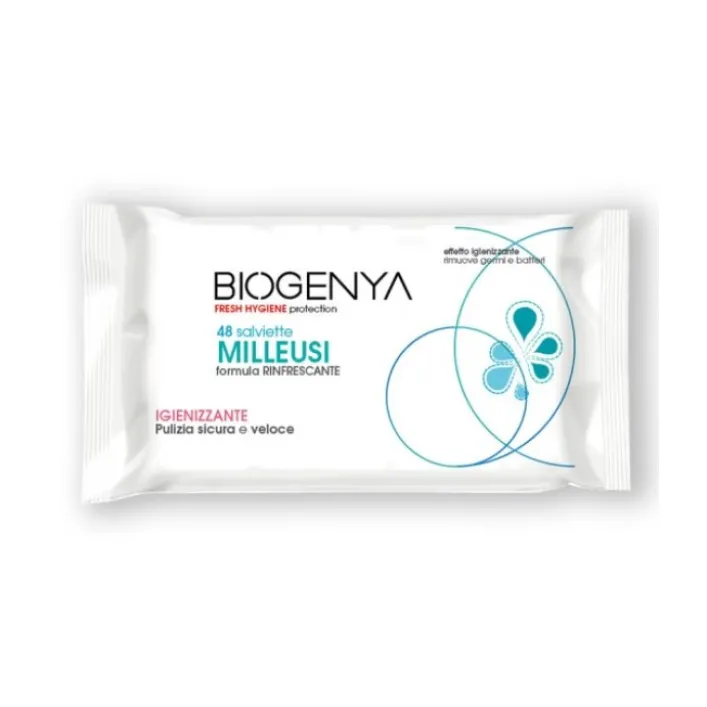 Biogenya Salviette Milleusi Igieniche 48 pezzi