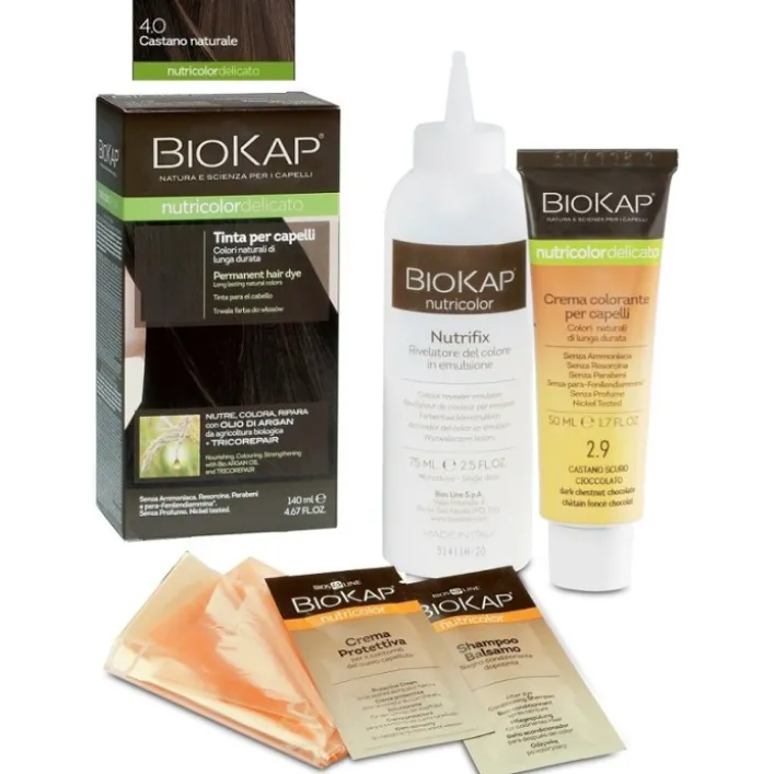 Biokap Nutricolor Delicato 4.0 Castano Naturale - Tintura per Capelli