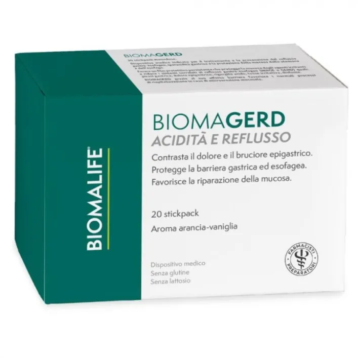 Biomagerd 20 stick pack - Dispositivo Medico contro il Reflusso