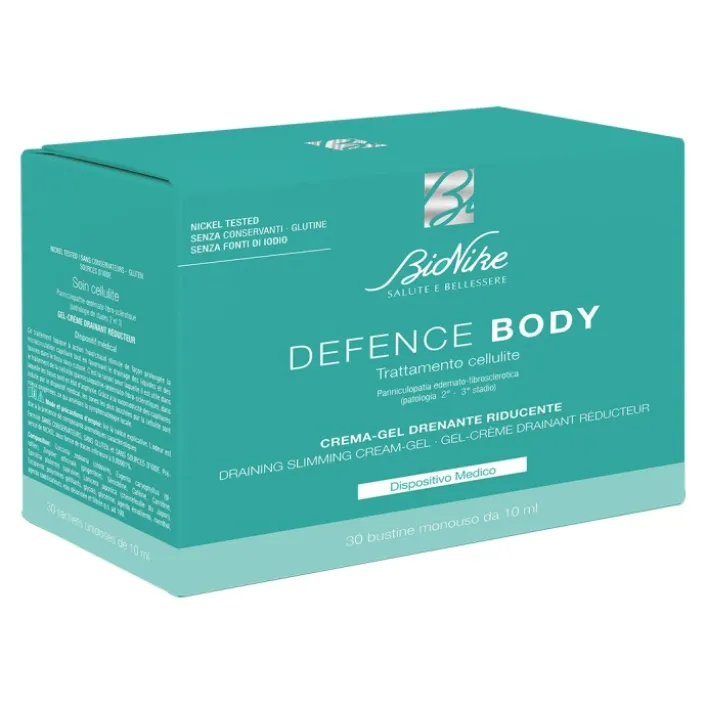 Bionike Defence Body Trattamento Anticellulite Crema Gel 30 Bustine