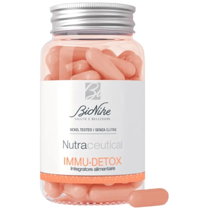 Bionike Nutraceutical Immu-Detox 60 Capsule - Integratore Difese Immunitarie Sistema Immunitario