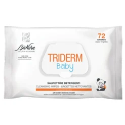 Bionike Triderm Baby Salviette Detergenti 72 Pezzi