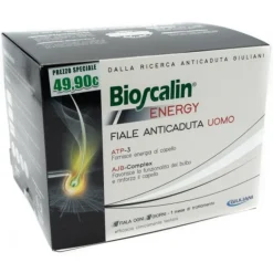 Bioscalin Energy Anticaduta Capelli Uomo 10 Fiale