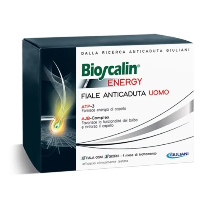 Bioscalin Energy Anticaduta Capelli Uomo 10 Fiale