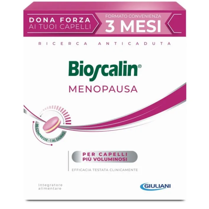 Bioscalin Menopausa 90 compresse - Integratore Anticaduta Capelli