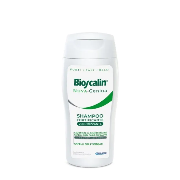 Bioscalin Nova Genina Shampoo Fortificante Volumizzante Anticaduta Capelli 200 ml