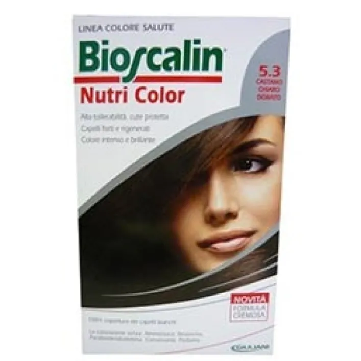 Bioscalin Nutri Color 5.3 Castano Chiaro Dorato Trattamento Colore