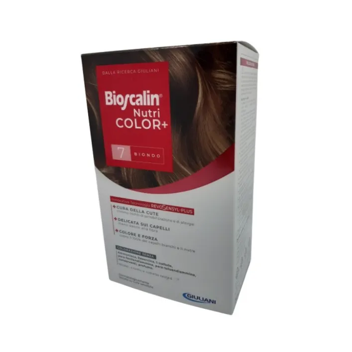 Bioscalin Nutricolor Plus 7 Biondo - Tintura Capelli
