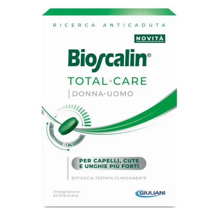 Bioscalin Total Care 30 compresse - Integratore Anticaduta Capelli