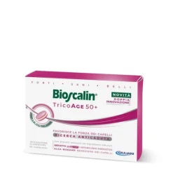 Bioscalin Tricoage 50+ 30 Compresse - Integratore Anticaduta Capelli Donna