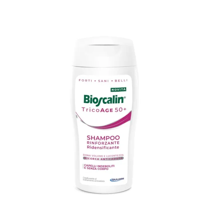 Bioscalin Tricoage 50+ Shampoo Rinforzante Ridensificante Donna 200 ml