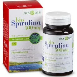 Bios Line Biondo Spirulina 500 150 Compresse - Integratore Energetico