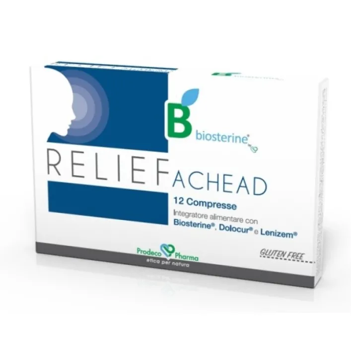 Biosterine Relief Achead 12 Compresse - Integratore Antiossidante