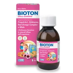Bioton Difesa Bambini Sciroppo 120 ml - Integratore Difese Immunitarie