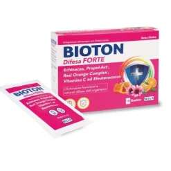 Bioton Difesa Forte 14 Bustine - Integratore Difese Dell'Organismo