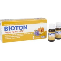 Bioton Pappa Reale 1000 14 Flaconcini -Integratore Alimentare Ricostituente