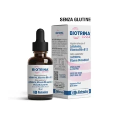 Biotrina Gocce Orali 20 ml - Integratore Lattoferrina e Vitamina B6 e B12