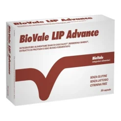 Biovale Lip Advance 30 capsule - Integratore Controllo Colesterolo