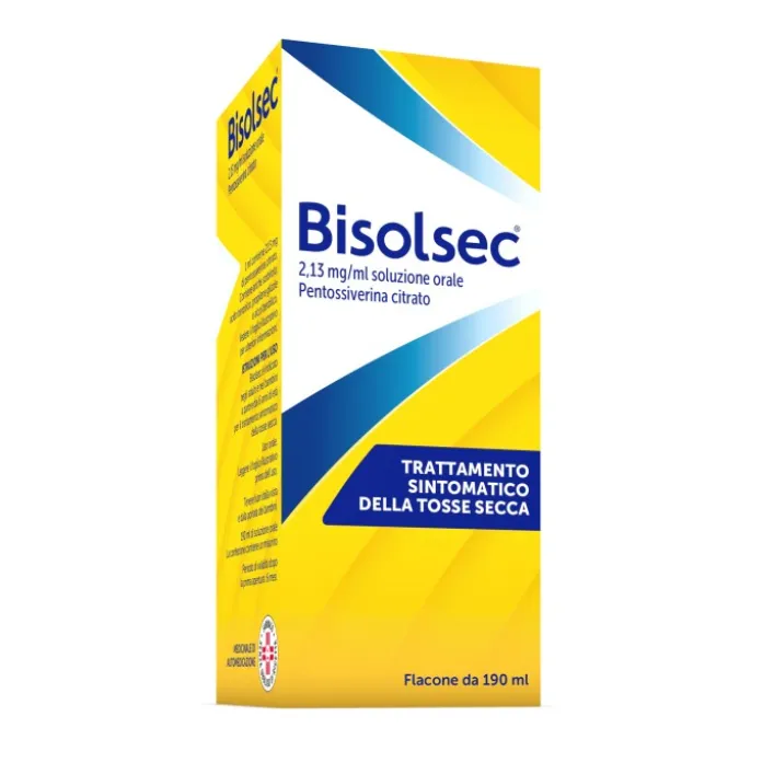 Bisolsec 2,13 mg/ml Soluzione Orale 190 ml - Tosse Secca