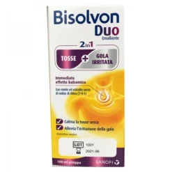 Bisolvon Duo Pocket Lenitivo 14 Bustine - Integratore Contro Tosse