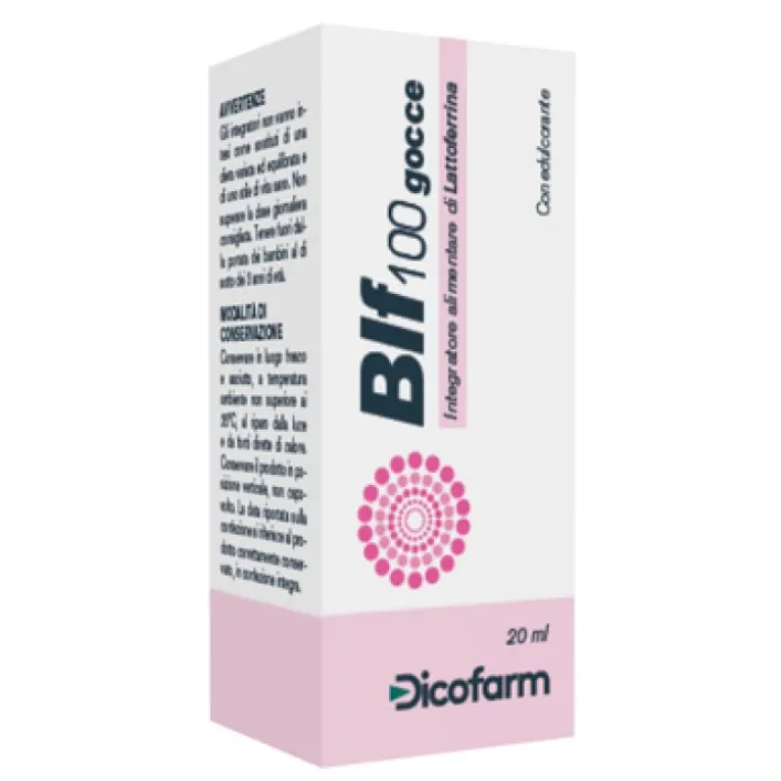 BLF 100 Gocce 20 ml - Integratore di Lattoferrina