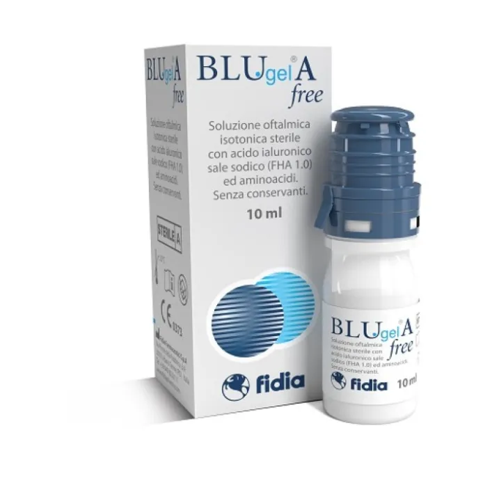 Blu Gel A Free Soluzione Oftalmica Isotonica Lubrificante 10 ml