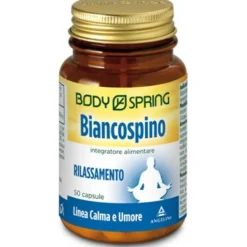 Body Spring Biancospino 50 Capsule - Integratore Alimentare