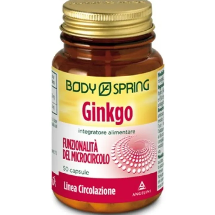 Body Spring Ginkgo 50 Capsule - Integratore Alimentare
