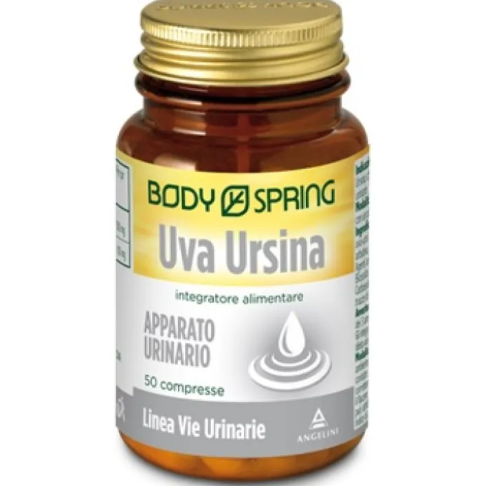 Body Spring Uva Ursina 50 Compresse - Integratore Alimentare