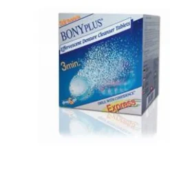 Bonyplus Express Detergente per Protesi Dentaria 56 Compresse