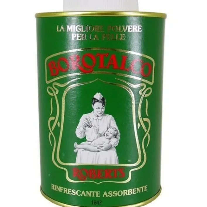 Borotalco Polvere di Talco Rinfrescante Assorbente Barattolo 200 grammi