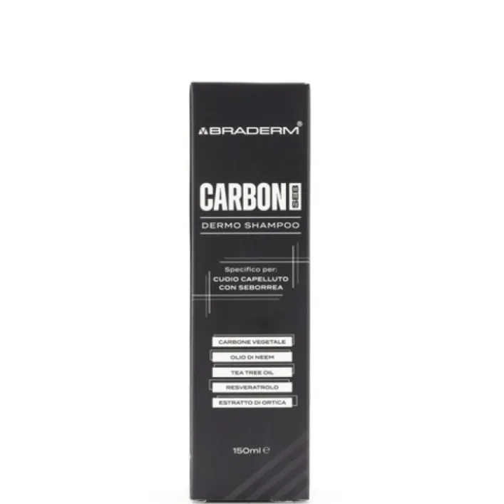 Braderm Carbon Dermo Shampoo Seborrea 150 ml