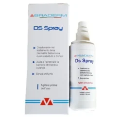 Braderm DS Spray Trattamento Dermatite Seborroica 100 ml