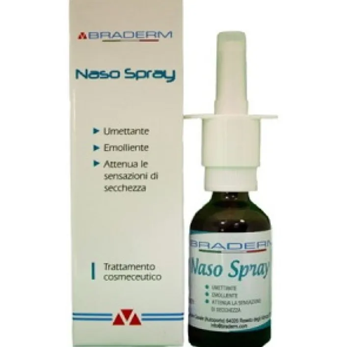 Braderm Naso Spray Idratazione Mucosa Nasale 30 ml