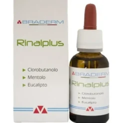 Braderm Rinal Plus Gocce Soluzione Nasale Decongestionante 30 ml