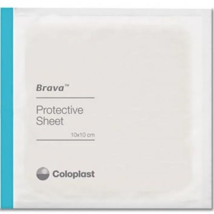 Brava Piastra Protettiva per Stomia 10 x 10 cm 10 pezzi