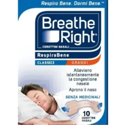 Breathe Right Classici Grandi 10 pezzi