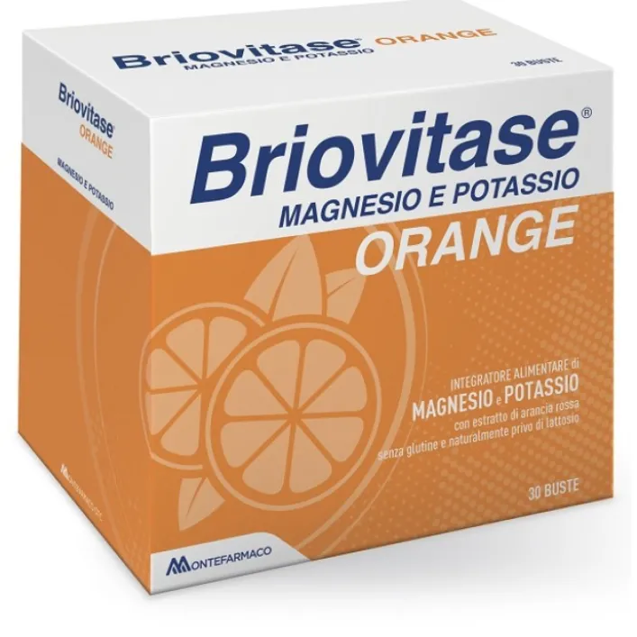 Briovitase Orange 14 Bustine - Integratore Magnesio e Potassio