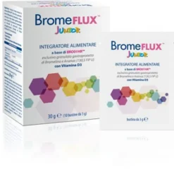 Bromeflux Junior 10 Bustine - Integratore Alimentare