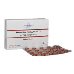 Bromelina Angenerico 20 Compresse - Integratore Alimentare