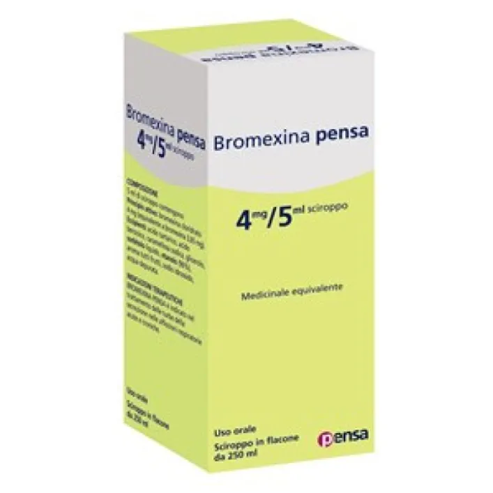 Bromexina Pensa Sciroppo Tosse 250 ml