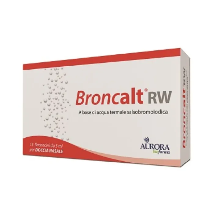 Broncalt RW Doccia Nasale 15 Flaconcini 5 ml