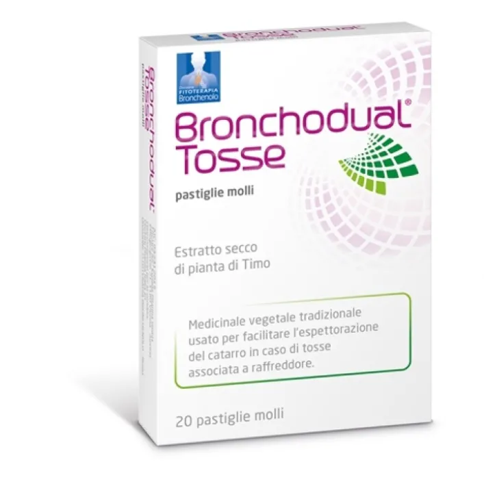 Bronchodual Tosse 20 Pastiglie Molli